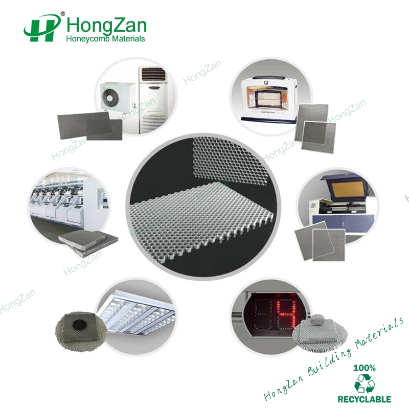 Aluminum Honeycomb Core with Ventilation System for Waveguide Window and Air Vent