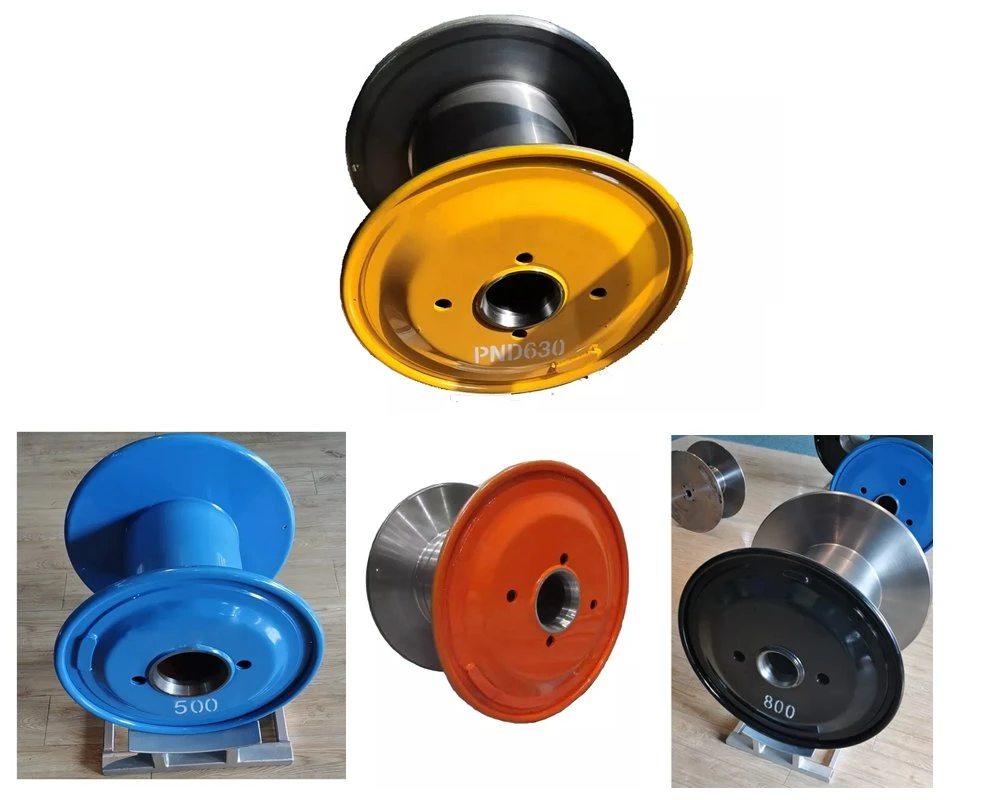 Hot Sale 500 630 800 Double Layer High Speed Steel Bobbin Cable Reel Steel Spool Reel Metal Bobbin for Copper and Cable Production